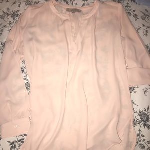 Ann Taylor LOFT Split Top Blouse